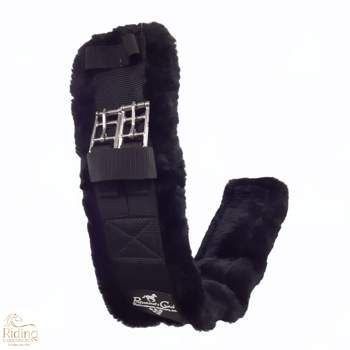 Prof. Choice | SMx Comfort Fit Dressage Girth w/ Shearling | Black